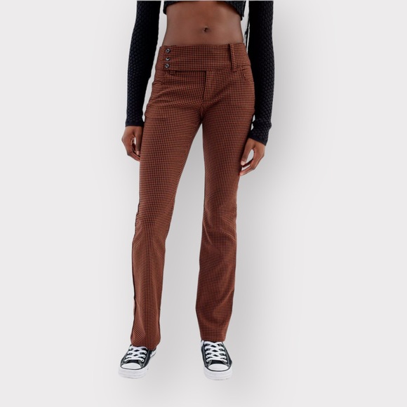 UO Y2K Belted Low Rise Trouser Pant - Picture 16 of 16